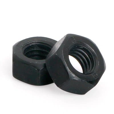 Noix hexagonale de soudure noircie oxydée de qualité 8.8 pour système de mesure métrique