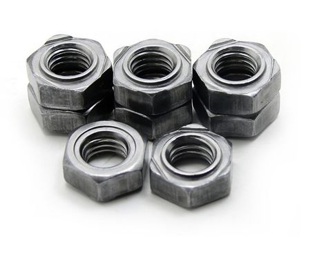 Noix hexagonale de soudure noircie oxydée de qualité 8.8 pour système de mesure métrique