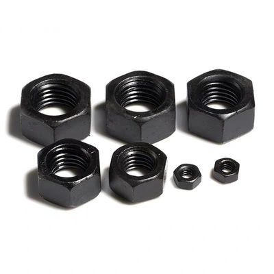 Noix hexagonale de soudure noircie oxydée de qualité 8.8 pour système de mesure métrique