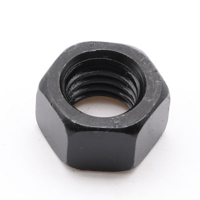 Noix hexagonale de soudure noircie oxydée de qualité 8.8 pour système de mesure métrique