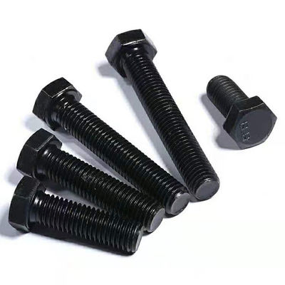 Fermeture à hexagone en acier au carbone et en zinc DIN933 DIN931 ISO ANSI Boulons et écrous avec M6-M36