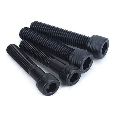 Acier noir DIN 912 12.9 Hex Allen Boulure à clef M8 M25 Grade 12.9 Certificat ISO9001