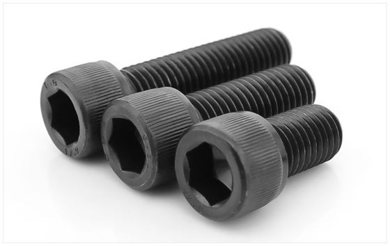 Acier noir DIN 912 12.9 Hex Allen Boulure à clef M8 M25 Grade 12.9 Certificat ISO9001