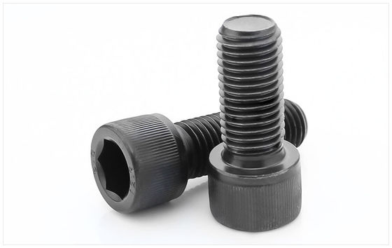 Acier noir DIN 912 12.9 Hex Allen Boulure à clef M8 M25 Grade 12.9 Certificat ISO9001