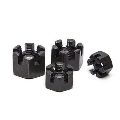8.8/10.9/12.9 Ect Grade Metric Slotted Nut DIN935 pour le système de résistance et de mesure