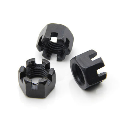 8.8/10.9/12.9 Ect Grade Metric Slotted Nut DIN935 pour le système de résistance et de mesure