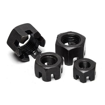 8.8/10.9/12.9 Ect Grade Metric Slotted Nut DIN935 pour le système de résistance et de mesure