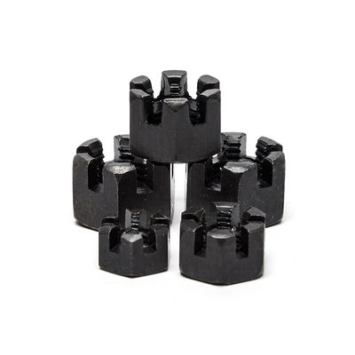 8.8/10.9/12.9 Ect Grade Metric Slotted Nut DIN935 pour le système de résistance et de mesure