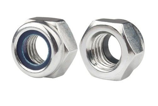 Fermeture en acier hexagonale en acier zinc plaqué de qualité 12.9 Boulon et écrous Fermeture d'écrous DIN 980