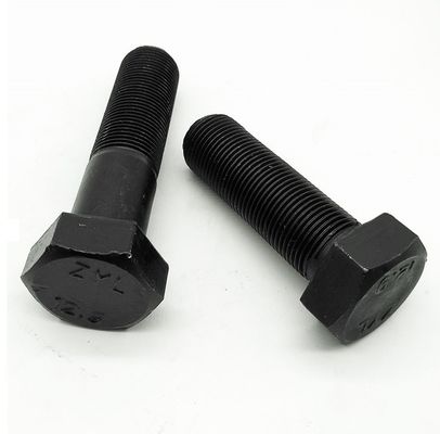 9mm zinc-plaqué acier inoxydable hex noix et boulon Zinc finition pour la polyvalence