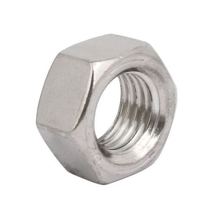 Industrie automobile Galvanisés blanc bleu zinc plaqué écrousse hexagonale DIN934 Boulons et écrous