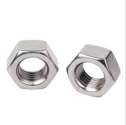 Industrie automobile Galvanisés blanc bleu zinc plaqué écrousse hexagonale DIN934 Boulons et écrous
