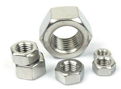 Industrie automobile Galvanisés blanc bleu zinc plaqué écrousse hexagonale DIN934 Boulons et écrous