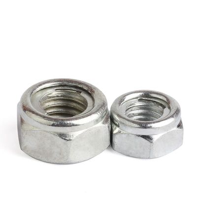 Noix Insert métallique DIN980 M8 M10 M12 M16 Noix de verrouillage hexagonale en acier inoxydable ASTM Boulons et noix