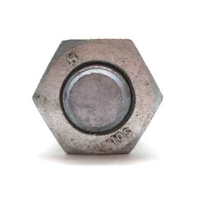 M16 HDG Boulons électriques à tête hexagonale avec écrous hexagonales et acier de lavage de qualité 8.8/6.8 Oxyde noir