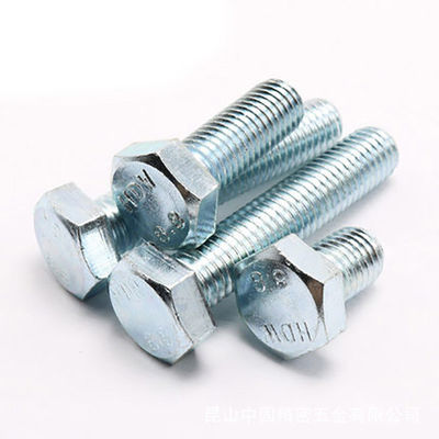 Classement 4.8 8.8 10.9 12.9 M6-M36 M10 Boulons hexagonais pour les applications industrielles