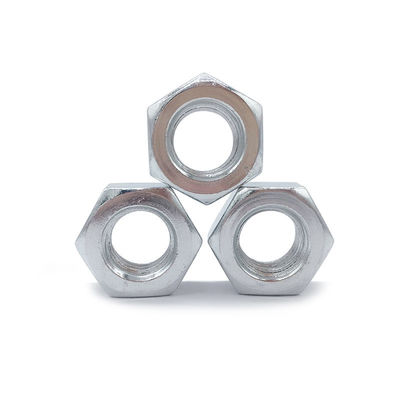 M10 DIN 934 Noix hexagénaires enduites de zinc finition M6-M36 Classe 4.8 8.8 10.9 12.9 pour les bâtiments