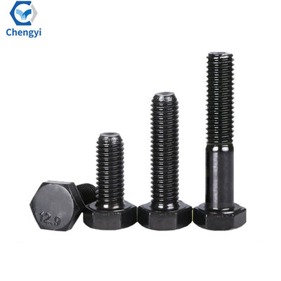 Laveuse à écrous hexagonale noire certifiée ISO9001 M6-M36 M10 8.8 12.9 Grade avec norme DIN