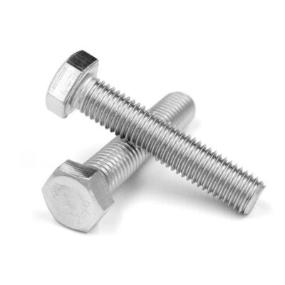 Assemblé boulons hexagonales et écrous SS304 en acier inoxydable DIN931