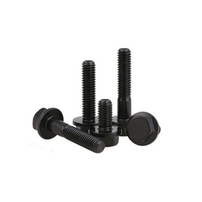 En acier inoxydable/carbone M6 M8 M25 revêtement en zinc Din6921 boulon hexagonal avec bride et écrous