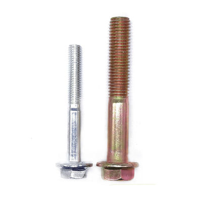 En acier inoxydable/carbone M6 M8 M25 revêtement en zinc Din6921 boulon hexagonal avec bride et écrous