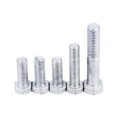 DIN931 DIN933 M6-M36 Dacromètre hexagone boulons de tête hexagonale hexagone ANSI hexagone UNC UNF