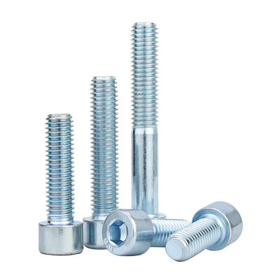 Tête cylindrique enduite de zinc mécanique DIN Standard Hexagon Hex Socket Allen