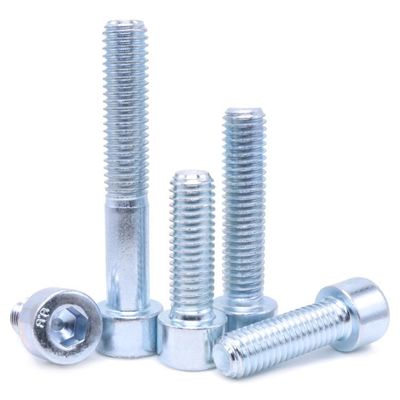 Tête cylindrique enduite de zinc mécanique DIN Standard Hexagon Hex Socket Allen