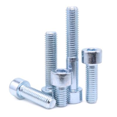 Tête cylindrique enduite de zinc mécanique DIN Standard Hexagon Hex Socket Allen