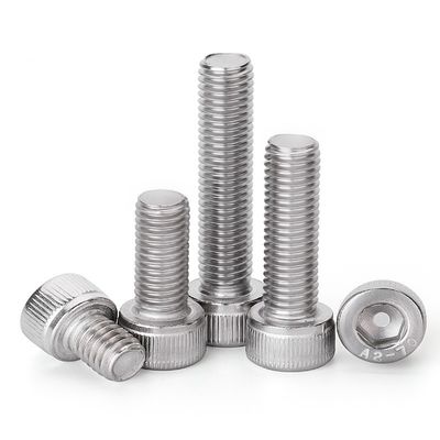 Tête cylindrique en acier inoxydable mécanique SS 304 316 316L