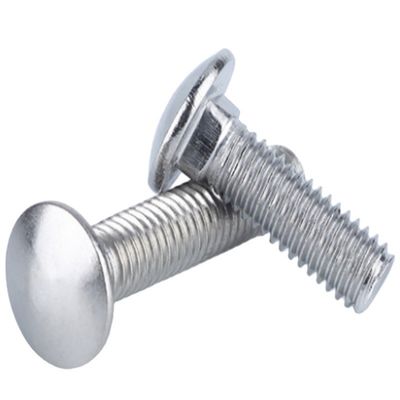 Le boulon de chariot DIN603 de Handan Fastener avec finition zincée et certification ISO9001