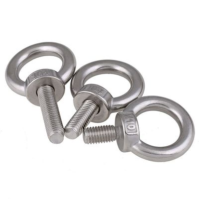 Fourniture directe personnalisée A2 70 A4 80 Triangle en acier inoxydable Ring Lifting Hook Eye Bolts