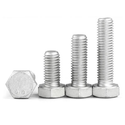 DIN Standard Grade 8.8 Fermeture de résistance avec matériau en acier inoxydable Longueur 10 mm-300 mm