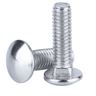 304 en acier inoxydable demi-tête ronde boulon de chariot M6-M16 DIN603 Grade 8.8 galvanisé