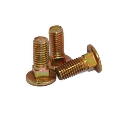 304 en acier inoxydable demi-tête ronde boulon de chariot M6-M16 DIN603 Grade 8.8 galvanisé