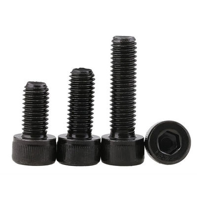 Fermeture à hexagone en acier au carbone Din912 12,9 de qualité avec tête de tasse noircitrice par oxydation