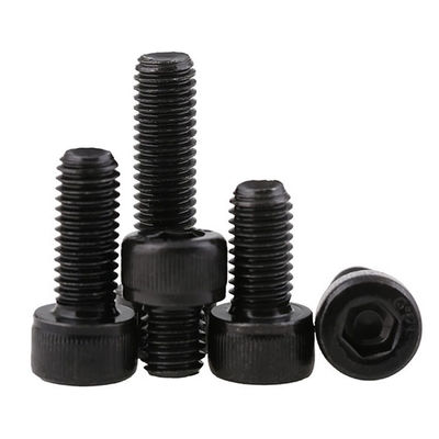 Fermeture à hexagone en acier au carbone Din912 12,9 de qualité avec tête de tasse noircitrice par oxydation
