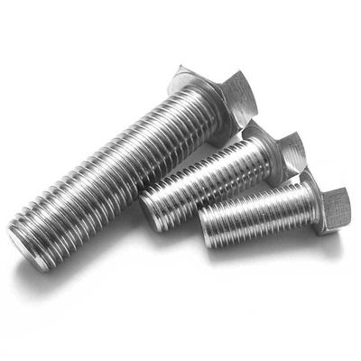 Tête hexagonale en acier inoxydable boulon à filetage complet DIN933 Grade 4.8/8.8/10.9/12.9 Finition HDG