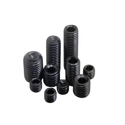Pièces non standard de précision Grade 12.9 Fin concave Hexagonale Serre serrée DIN914 Serre à machine sans tête