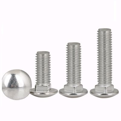 Fer noir oxyde galvanisé demi-tête ronde carré boulons de cou DIN603 avec norme DIN