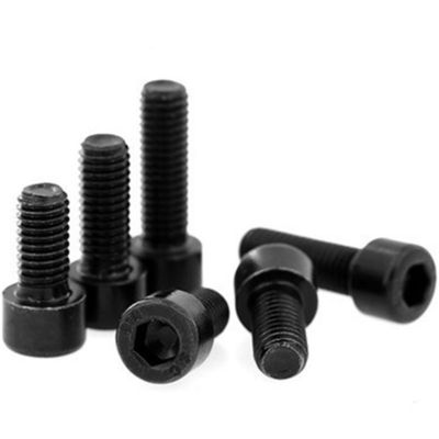 Grade 4.8/8.8/10.9/12.9 Boulure à tête cylindrique à vis hexagonale noire DIN912 pour M6-M36
