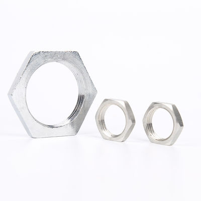 Galvanisée à chaud en acier inoxydable 304 fil fin, écrousse hexagonale DIN439