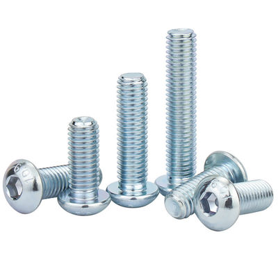 304 en acier inoxydable ISO7380 Tête demi-ronde Hexagonal Pan Head Screw