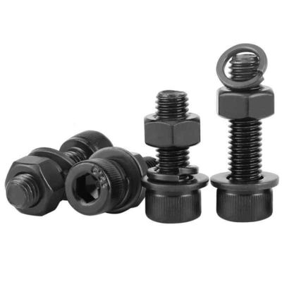 Grade de traction élevée 8.8 10.9 12.9 Socket hexagonal Allen Cap Head Screw Bolt pour le bâtiment