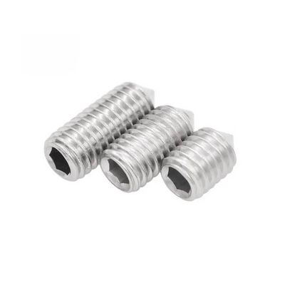 Grade 12.9 Tête plate pièces non standard OEM Service Set vis DIN914 pour le serrage