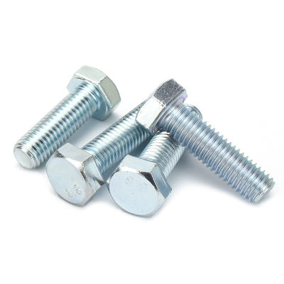 M6 M8 Haute résistance DIN931 DIN933 Grade 4.8 8.8 10.9 12.9 Bouton et écrous de tête hexagonale