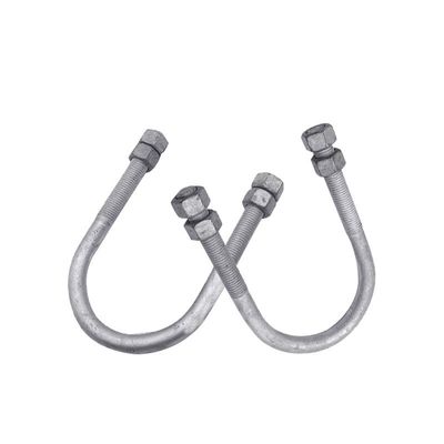 Boulon de pince en forme de tuyau en U avec éclaboussure à noix hexagonale de qualité 4.8/8.8/10.9/12.9