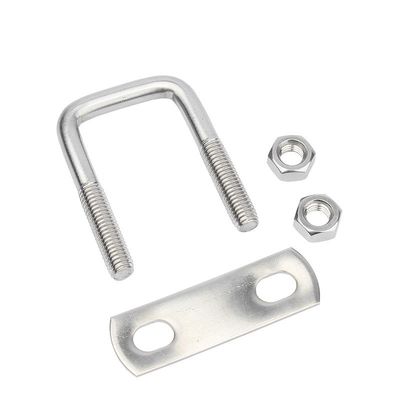 Boulon de pince en forme de tuyau en U avec éclaboussure à noix hexagonale de qualité 4.8/8.8/10.9/12.9